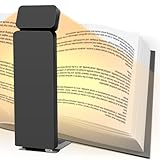 JOPHEK Leselampe Buch Klemme Wiederaufladbare, Leselampe Buch Klemme Leselampe Buchlampe, 3 Farben und Stufenlosem Dimmen
