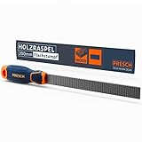 Presch Holzraspel Flachstumpf 200mm - Hochwertige Raspel mit doppelseitigem Hieb...