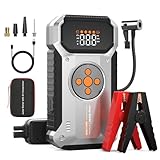 Tyonto Starthilfe Powerbank mit 150PSI Kompressor,4000A 12V Car Starthilfe...