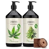 Green Home Hanf- & Cannabis-Dünger Konzentrat Set – 1L Wachstumsdünger & 1L...