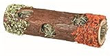 Trixie 60770 Natural Snack Tube Tunnel mit Heufüllung für kleine Nagetiere und...