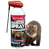 PATTLER® Anti Marderspray hocheffektive Formel mit Sofortwirkung für Auto,...