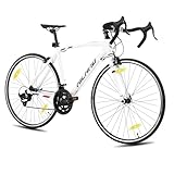 Hiland 700c Rennrad, 14 Gänge, Leichter Aluminiumrahmen, 28 Zoll Rennrad,...