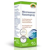 SUNLIFE Meerwasser Nasenspray 20 ml - Nasenspülung mit Meersalz - Nasenspray...