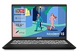 MSI Modern 15 Lifestyle & Business Laptop, 15,6 Zoll Full HD Display, AMD Ryzen...