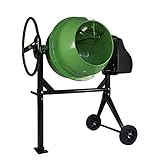 TRUTZHOLM Betonmischer 140 L Trommel leistungsstarker 550 W Elektromotor stabile...