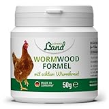 HÜHNER Land Wormwood Formel 50g Pulver, Sekundierend bei Wurmkur nach...