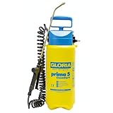 GLORIA Drucksprüher prima 5 Comfort | 5 L Gartenspritze mit Spiralschlauch &...