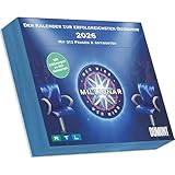 Wer wird Millionär 2026 Tagesabreißkalender - 14.5x11,8 - Rätselkalender -...
