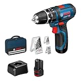 Bosch Professional 12V System Akku Schlagbohrschrauber GSB 12V-15 (Bohr-Ø Holz...