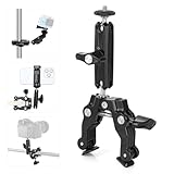 UTEBIT Magic Arm Super Clamp Klemme Krebsscherenklammern Action Kamera Halterung...