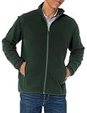 Amazon Essentials Herren Fleecejacke mit durchgehendem Reißverschluss (in Big...