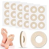 30 Stück Hühneraugen Druckschutzringe Runde Hühneraugenpflaster fußsohle...