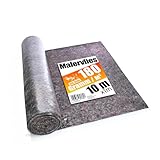 BigDean Premium Malervlies 180g/m² 10m Rolle mit Durchsickerungsschutz –...