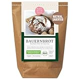Bauernbrot Bio Backmischung - Brotbackmischung für Sauerteigbrot Brot mit...