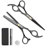Haarschere Set 6.7 Zoll Haarschneideschere 2 Extra Scharfe Friseurscheren &...