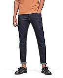 G-STAR RAW Herren 3301 Regular Tapered Jeans, Blau (dk aged 51003-7209-89), 38W...