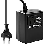 Spannungswandler Transformator 220V auf 110V 200W Netzadapter Runter...