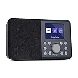 MangoKit MD3 DAB/DAB+ und UKW Tragbares Digitalradio, Bluetooth-Lautsprecher,...