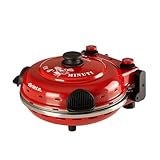 Ariete Pizzaofen 919, 4-Minuten-Pizza, Pizzaofen mit 5 Garstufen, Feuerfeste...