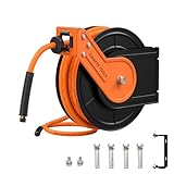 Giraffe Tools Aufgerüsteter Automatischer Druckluftschlauch Aufroller Plus mit...