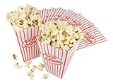HENBRANDT 10 kleine Popcorn-Dosen, 14 x 7,5 cm, Retro-Popcorn-Topf, Bonbons,...