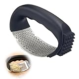 Jetstream Knoblauchpresse Wippe, Knoblauchschneider Edelstahl, Knoblauchwippe,...