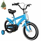 Garbenat 14 Zoll Kinderfahrrad mit Stützrädern Upgraded Kinder Fahrrad für ab...