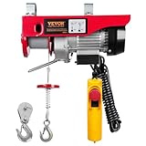 VEVOR 230V Elektrische Seilwinde 125kg bis 250kg Hubhöhe 12m Seilzug Motorwinde...