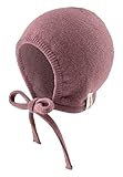 Sterntaler Strickmütze Lambswool - Mädchen Strickmütze mit Bindeband und...
