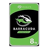Seagate Barracuda ST8000DM004 Interne Festplatte (8 TB, SATA, 6 GB/s, 256 MB...