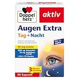 Doppelherz Augen Extra Tag + Nacht - Mit Lutein, Zeaxanthin - 5 Vitamine plus...