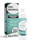BactoDes - bWash Sportwaschmittel 1L flüssig für Sportbekleidung gegen...