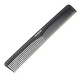 Carbon Kamm, Antistatischer Haarkamm Herren Feine und Gröbere Seite Bruchfester...