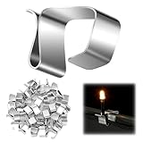 50 Stück Dachrinnenhaken für Lichterketten,Dachrinnenhalter,Metall Licht Haken...