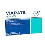 VIARATIL - 600 Milligramm für Männer - Sofort & Standfest - 20 Kapseln...