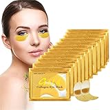 30 Paar Augenpads, Eye Mask, 24k Gold Kollagen Augenmaske, Collagen Augenringe,...