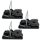 3X Effektive Rattenschlagfalle – Schlagfalle Ratten - Starke Schlagkraft &...