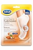 Scholl Expertcare intensiv pflegende Fußmaske in Socken mit Honig und Mandel...