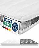 Basic Topper fest - 200x220 cm - Härtegrad 3 und 4 (H3 / H4) - Feste &...