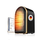 10.0 Mini Heizlüfter Bad【Nr.1 in Heizleistung – Zertifiziert】Keramik...