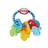 Nûby Beißring für Babys fördert Sehsinn & Motorik, Greifling mit ICE-Gel...