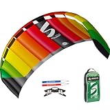 HQ 11770150 - Symphony Pro 2.2 Rainbow Zweileiner Lenkmatten, ab 14 Jahren,...