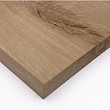 ZUSCHNITTPROFI.DE® Massivholzplatte aus Eiche (30 x 30 x 2,8 cm) –...