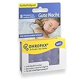 OHROPAX Gute Nacht - Ohrstöpsel aus weichem Silikon - zum Lärmschutz beim...