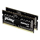Kingston FURY Impact 32GB (2x16GB) 3200MHz DDR4 CL20 Laptop Speicher Kit mit 2...