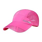YSXY Mesh Baseball Cap Golf Tennis Kappe Sonnenhut Freizeit UV-Schutz-Kappe...