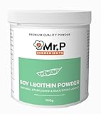 Mr.P Ingredients - Soja Lecithin 100g Pulver Stabilisator Emulgator Ideal für...