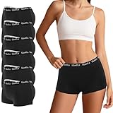 Uizuooy Boxershorts Damen Baumwolle Slips Damen Atmungsaktiv Panties Weich...