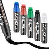 15mm Acrylstifte Breit,5 Pcs Graffiti Stift, Bunt Acrylmarker Keilspitze,...